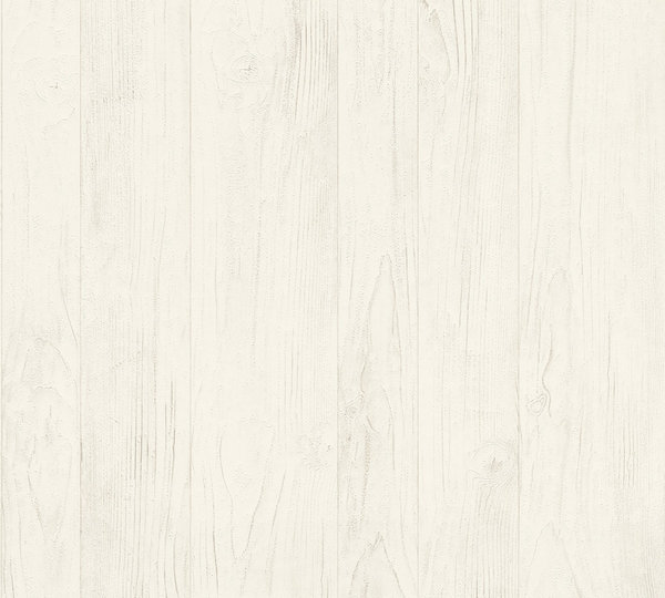 A.S. Création Papiertapete Dekora Grau Weiß Holz 917829