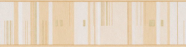 A.S. Création Papierbordüre 677365 Creme Gelb Metallic Ornament Symbol 0,13m x 5m 4000776677365