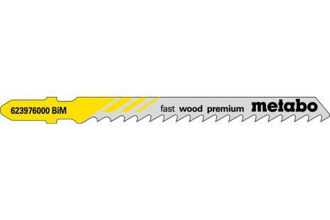 Metabo Stichsägeblätter "Fast Wood Premium" 74/4,0 mm: Premium-Qualität für Holzschnitte