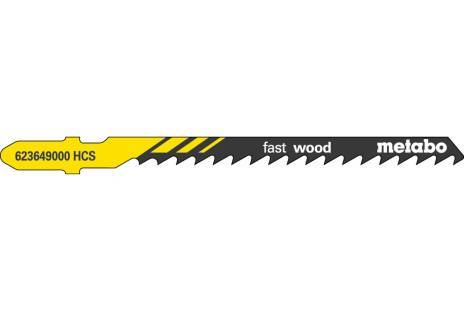Metabo Stichsägeblatt "Fast Wood" 74/4,0 mm: Premium Sägeblatt für Holz