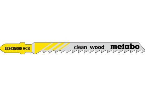 Metabo Stichsägeblätter "Clean Wood" 74/4,0 mm: Für makellose und tiefe Holzschnitte
