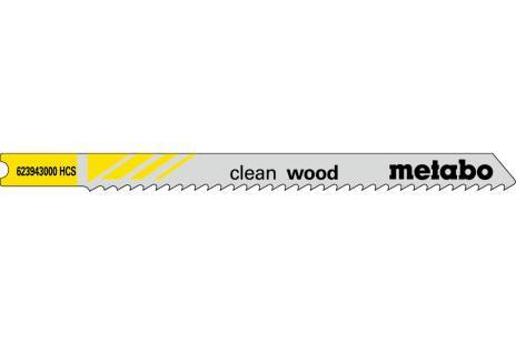 Metabo U-Stichsägeblätter "Clean Wood" 82/2,5mm: Perfekte Schnitte in Holz