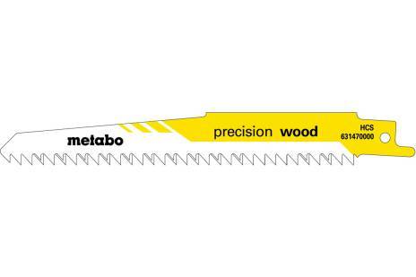 Metabo 2 Säbelsägeblätter "Precision Wood" 150 x 1,25 mm: Für exakte Holzschnitte