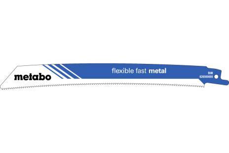 Metabo Säbelsägeblätter "Flexible Fast Metal" 225 x 0,9 mm: Für präzise Metallschnitte