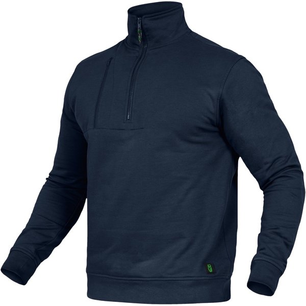 ZipSweat-Shirt marine, Gr. L 60% BW/40% Polyester,290 g